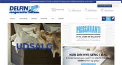 Desktop Screenshot of delfinsengecenter.dk